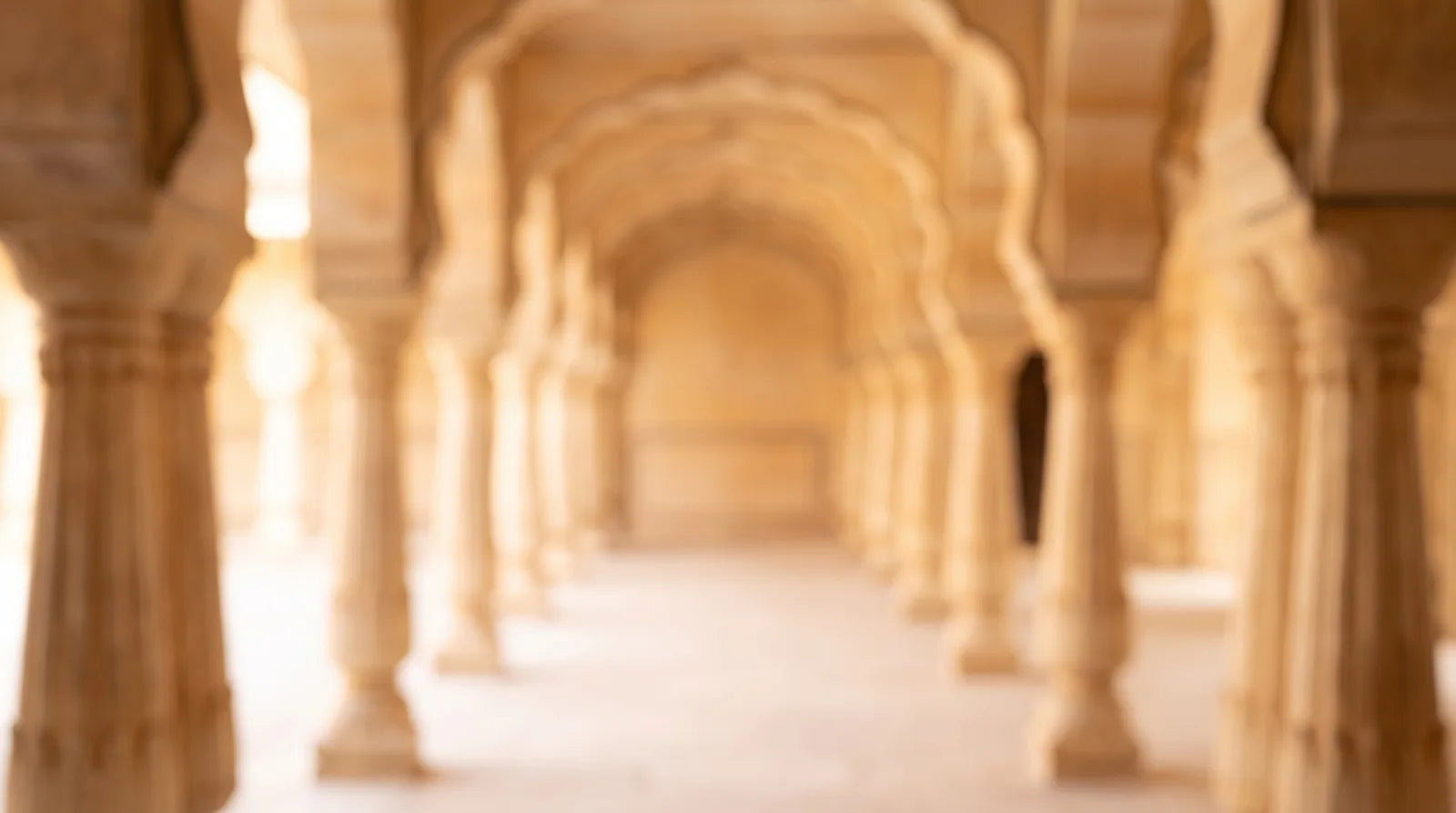 Royal palace corridor detail