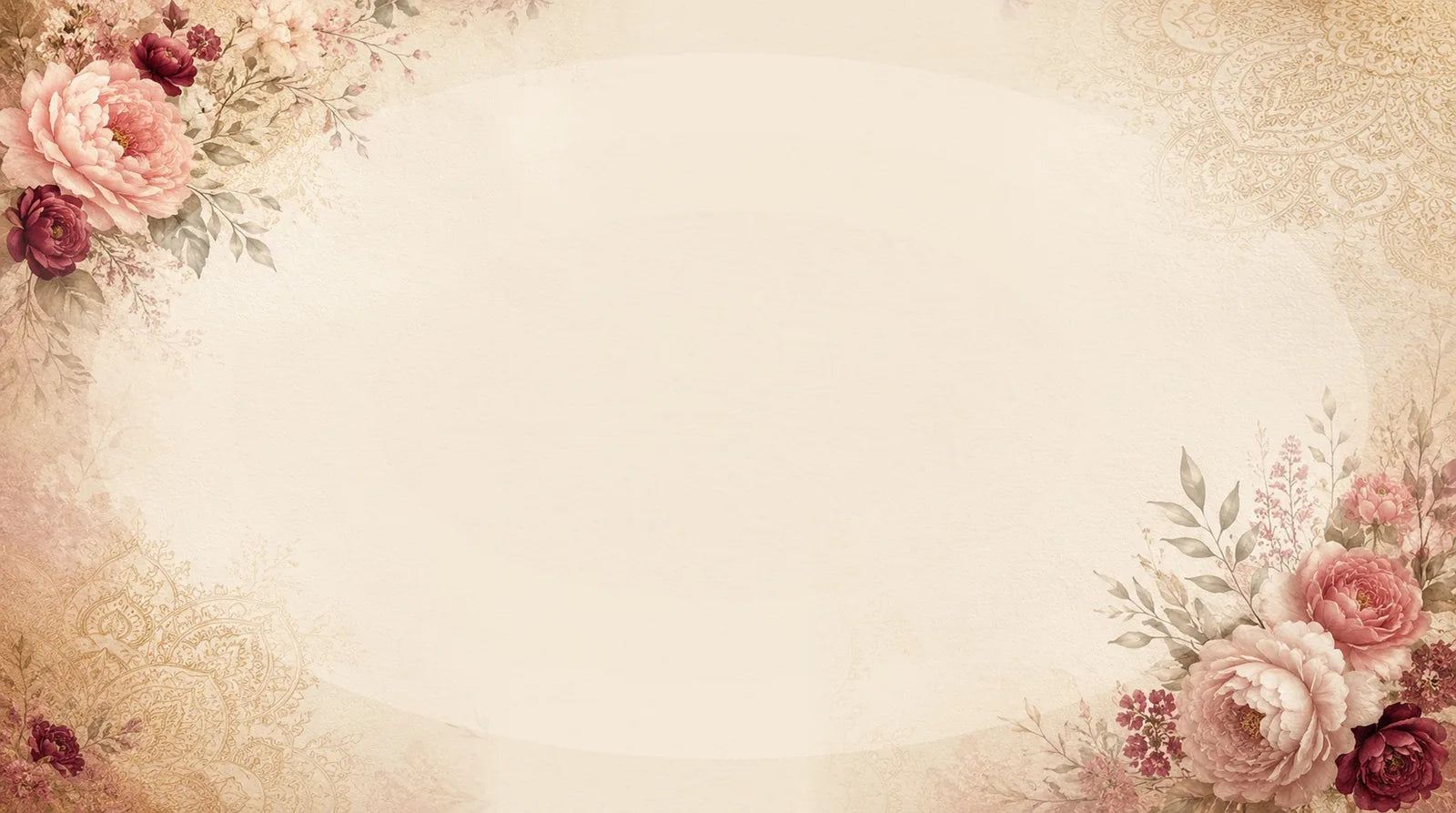 Soft floral invitation texture