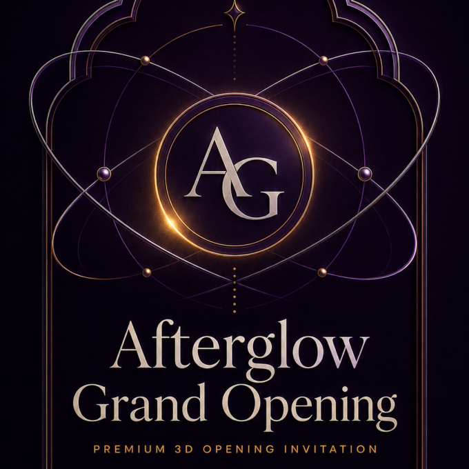 Afterglow Grand Opening Animated Invitation