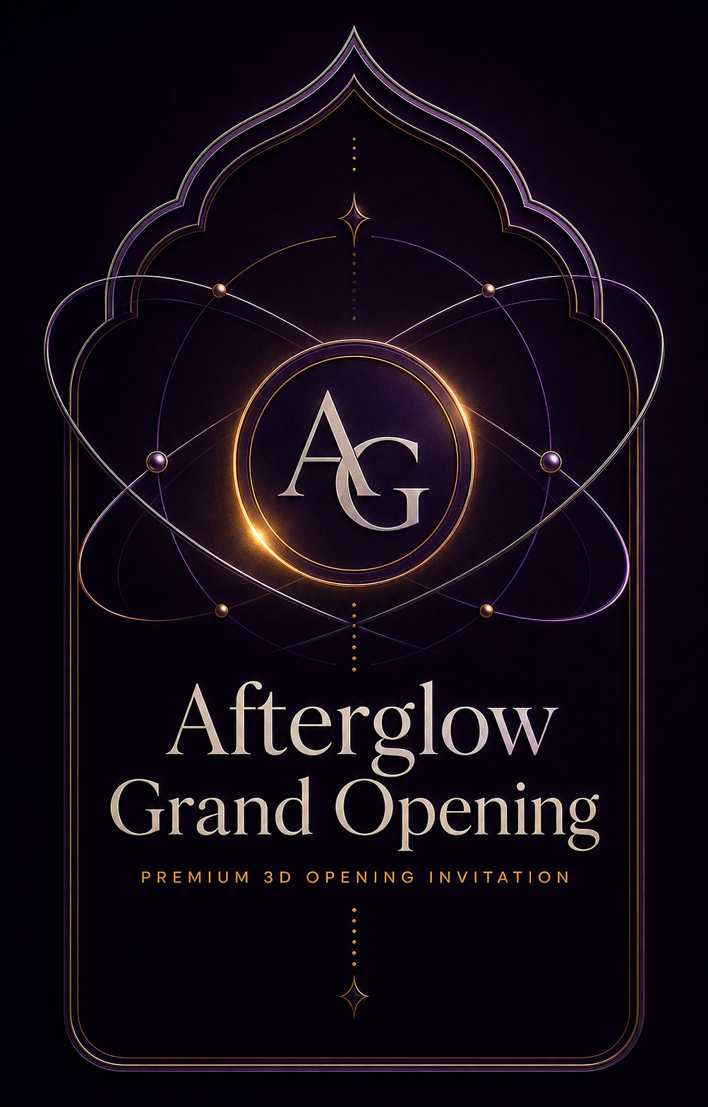 Afterglow Grand Opening Animated Invitation